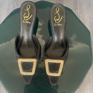 Brand New Sam Edelman Black Brit Kitten Heels